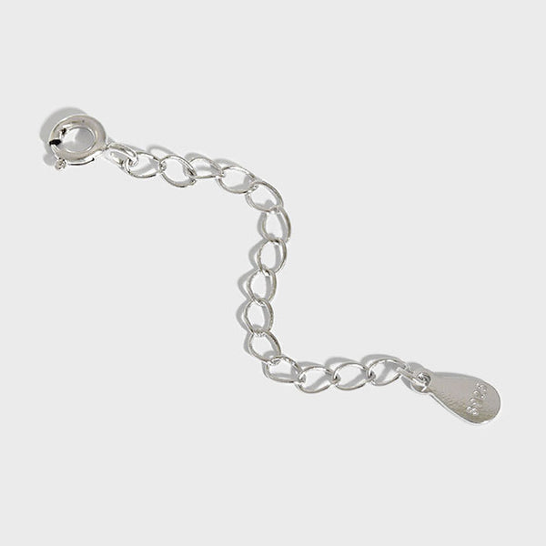 Lovcia Hollow 925 Sterling Silver Extension Chain 45mm