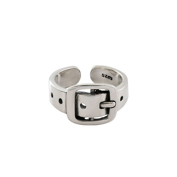 LOVCIA Vintage 925 Sterling Silver Adjustable Ring Jewelry