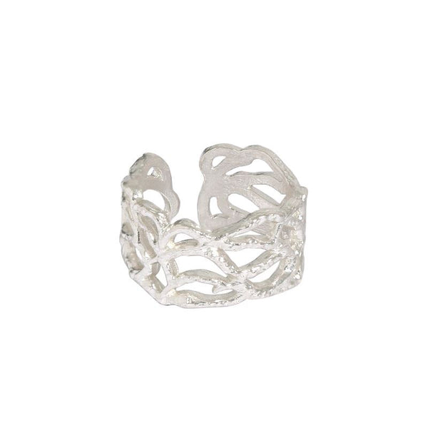 LOVCIA Vintage 925 Sterling Silver Adjustable Ring 16.5mm