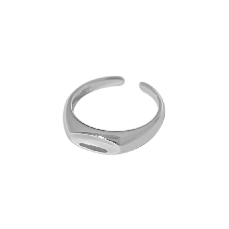 Lovcia 18K Gold Plated 925 Sterling Silver Adjustable Ring-Rings-Yellow Gold-