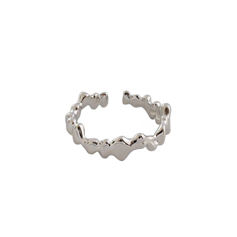 Lovcia 18K Yellow Gold Plated 925 Silver Adjustable Ring-Rings-Yellow Gold-