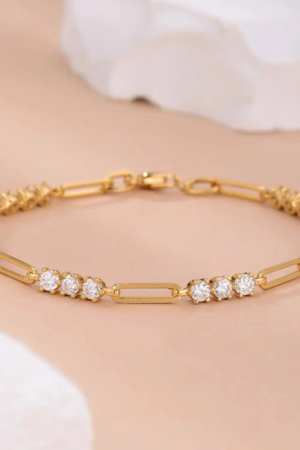 Lovcia 1.8 Carat Moissanite 925 Sterling Silver Bracelet-Bracelets-Silver-One Size-Silver
