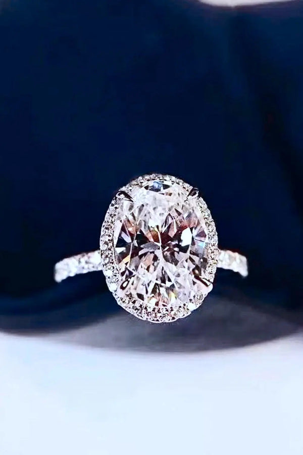 Lovcia 2 Carat Moissanite Platinum-Plated Ring-Rings-White-5-White