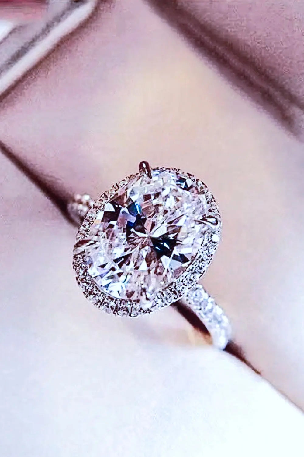 Lovcia 2 Carat Moissanite Platinum-Plated Ring-Rings-White-5-White
