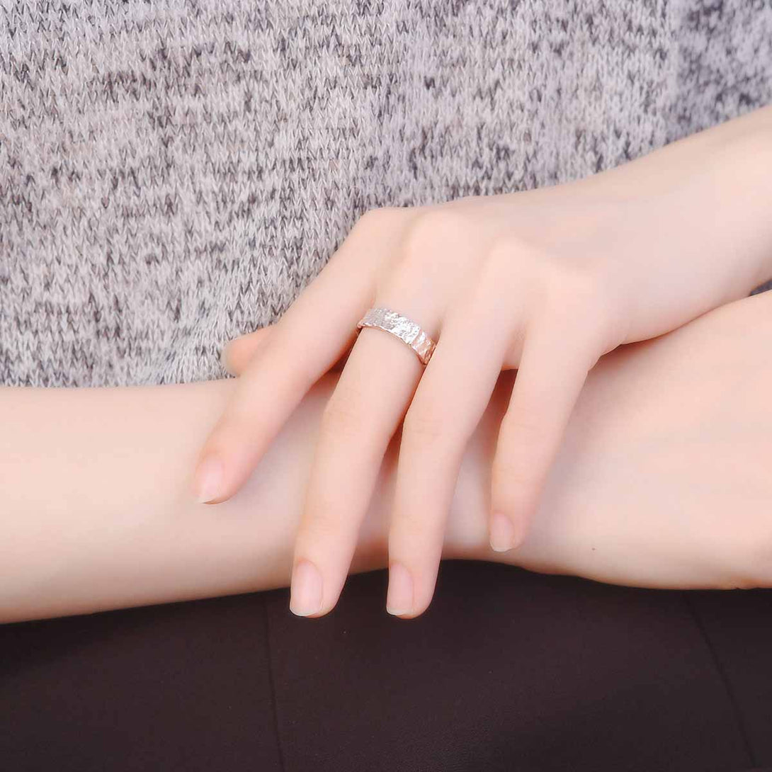 Lovcia 5mm Adjustable Ring 925 Sterling Silver Gold Tone-Rings-Yellow Gold-Yellow Gold
