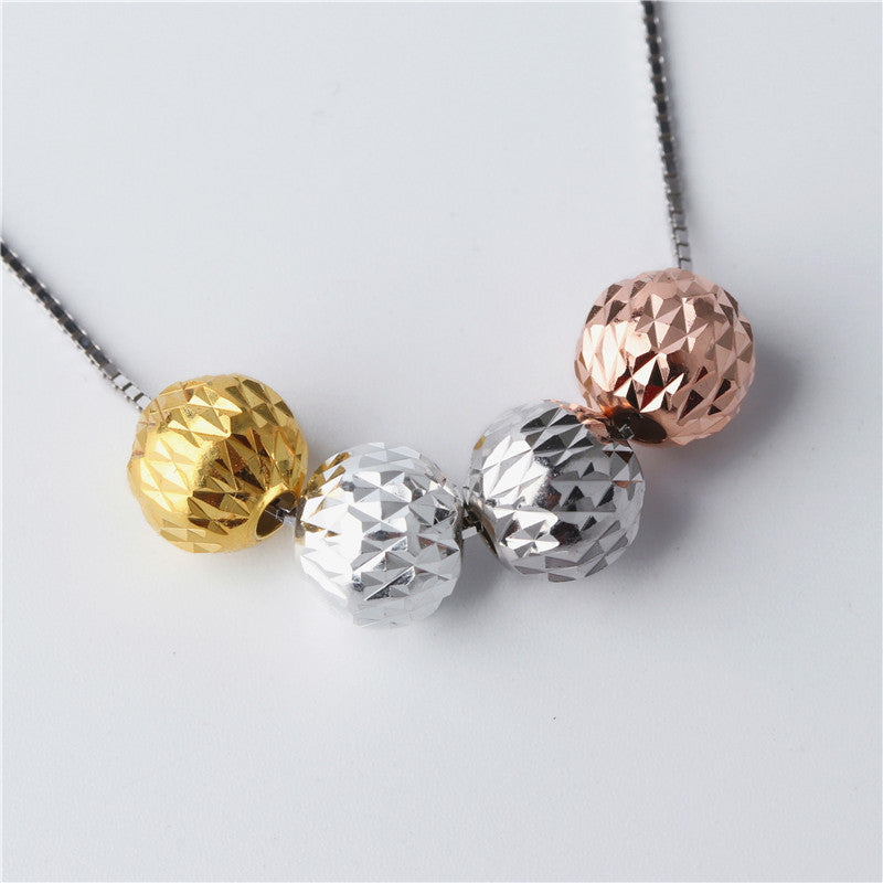 Lovcia 8mm Watermelon Pineapple 925 Sterling Silver Beads-Jewelry Making Kits-Rose Gold-#3-Rose Gold
