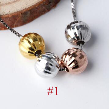 Lovcia 8mm Watermelon Pineapple 925 Sterling Silver Beads-Jewelry Making Kits-Rose Gold-#3-Rose Gold