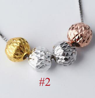 Lovcia 8mm Watermelon Pineapple 925 Sterling Silver Beads-Jewelry Making Kits-Rose Gold-#3-Rose Gold