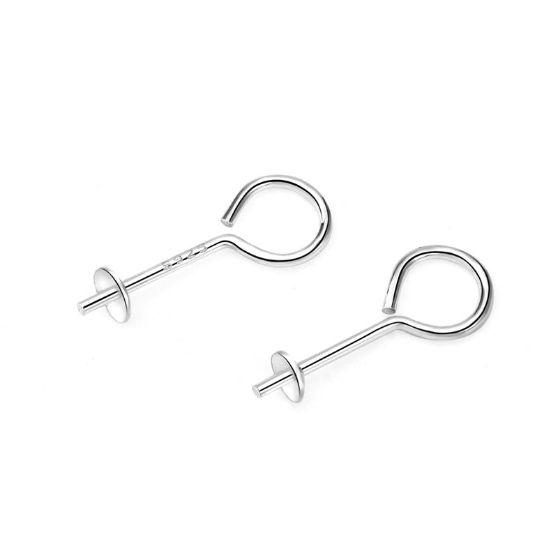Lovcia 9 Shape 3mm Sterling Silver Pearl Stud Earrings-Earrings-No Plating-