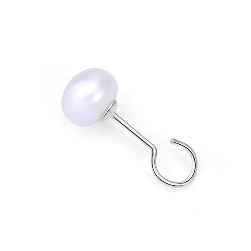 Lovcia 9 Shape 3mm Sterling Silver Pearl Stud Earrings-Earrings-No Plating-