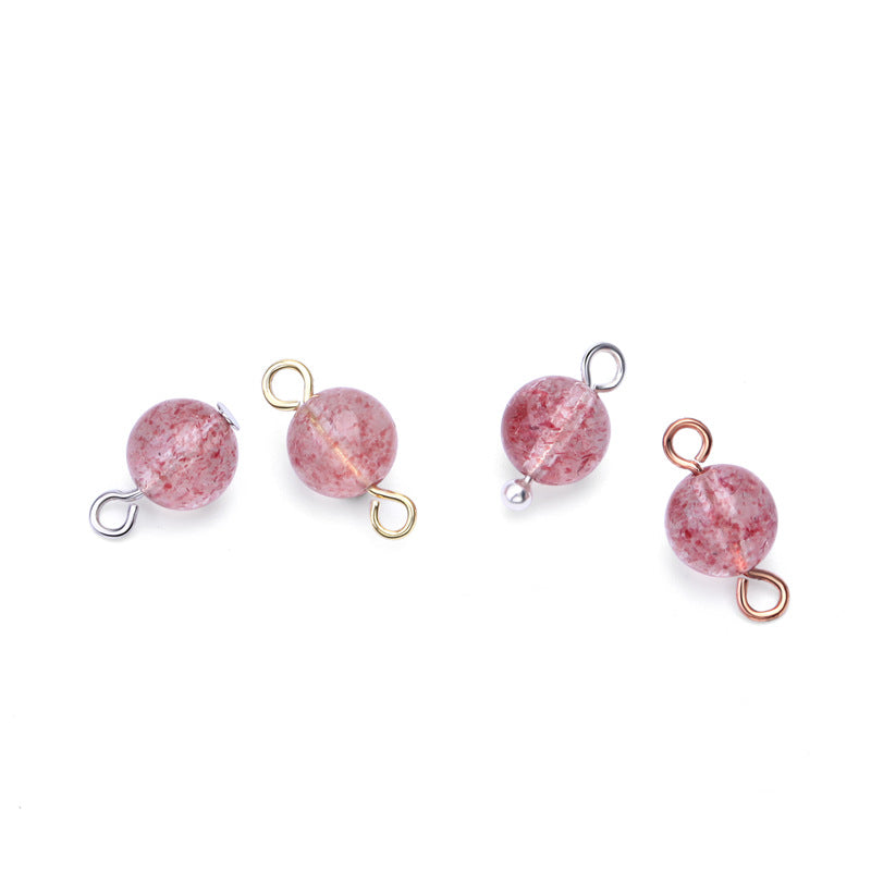 Lovcia 9 Shape Beads 925 Sterling Silver Head Pins Gold Tone-Jewelry Making Kits-Champagne Gold-#3 & 0.6*2*40mm-Champagne Gold