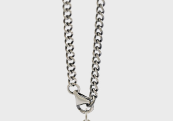 Lovcia 925 Silver 18mm Elizabeth Portrait Coin Necklace-Necklaces-Chain Necklace (420mm)-Chain Necklace (420mm)