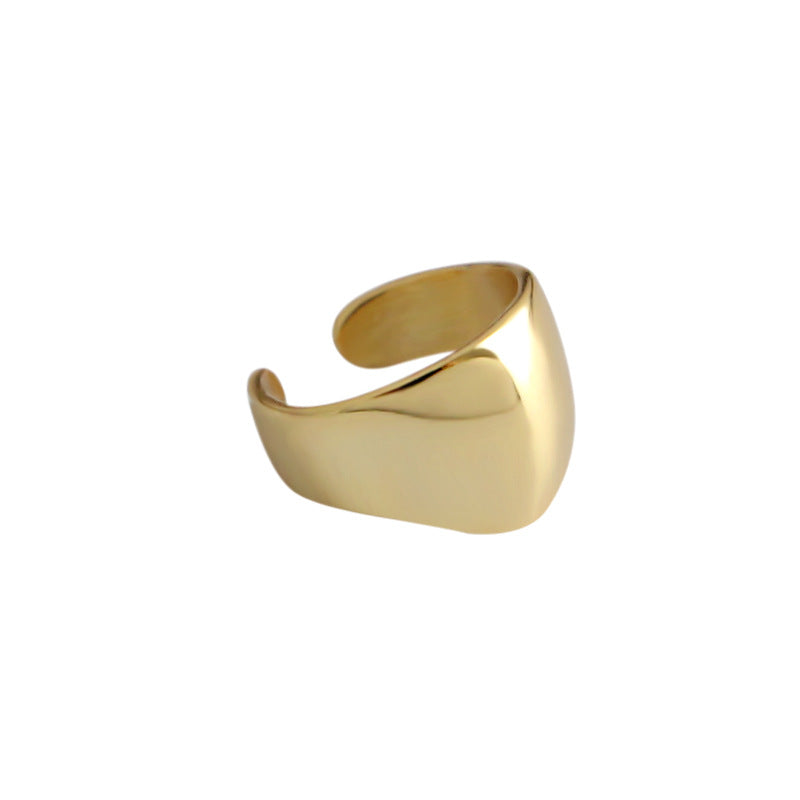 Lovcia 925 Silver Nonpierced Earring Gold Tone 7.5mm Single-Earrings-Yellow Gold (Single)-