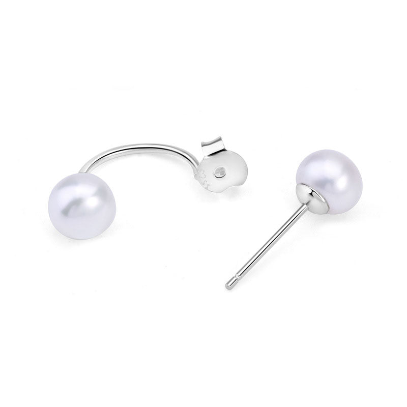 Lovcia 925 Sterling DIY Stud Earring Setting Goldtone-Jewelry Making Kits-Rose Gold-Rose Gold