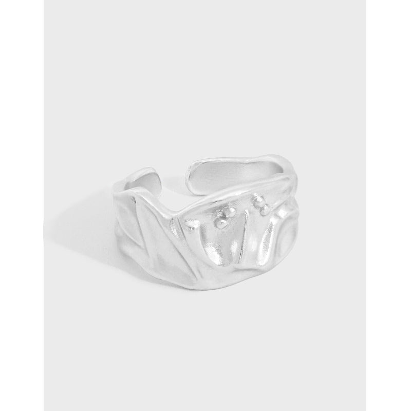 Lovcia 925 Sterling Silver Adjustable Ring Gold Plated-Rings-Yellow Gold-Yellow Gold