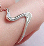 Lovcia 925 Sterling Silver Adjustable Ring Gold Plating-Rings-Rhodium-Rhodium