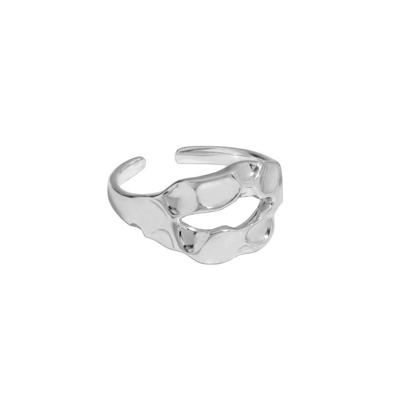 Lovcia 925 Sterling Silver Adjustable Ring Gold Tone-Rings-Yellow Gold-Yellow Gold