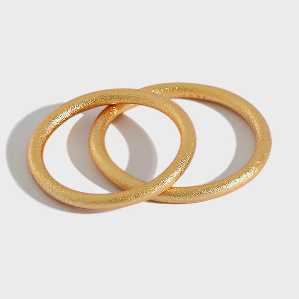 Lovcia 925 Sterling Silver Adjustable Tail Ring Gold-Rings-Yellow Gold-US 7-Yellow Gold
