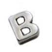 Lovcia 925 Sterling Silver Alphabet Letter Pendant-Charms & Pendants-B-B