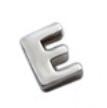 Lovcia 925 Sterling Silver Alphabet Letter Pendant-Charms & Pendants-E-E