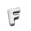 Lovcia 925 Sterling Silver Alphabet Letter Pendant-Charms & Pendants-F-F