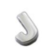 Lovcia 925 Sterling Silver Alphabet Letter Pendant-Charms & Pendants-J-J