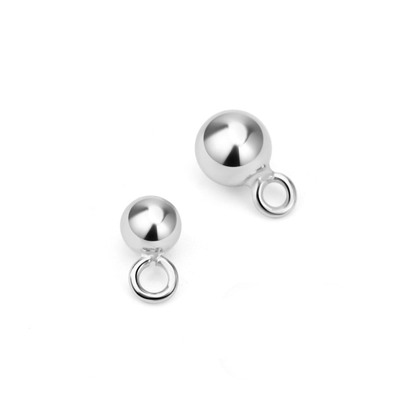 Lovcia 925 Sterling Silver Bead Bail 4mm Gold Tone-Jewelry Making Kits-Rose Gold-5mm-Rose Gold