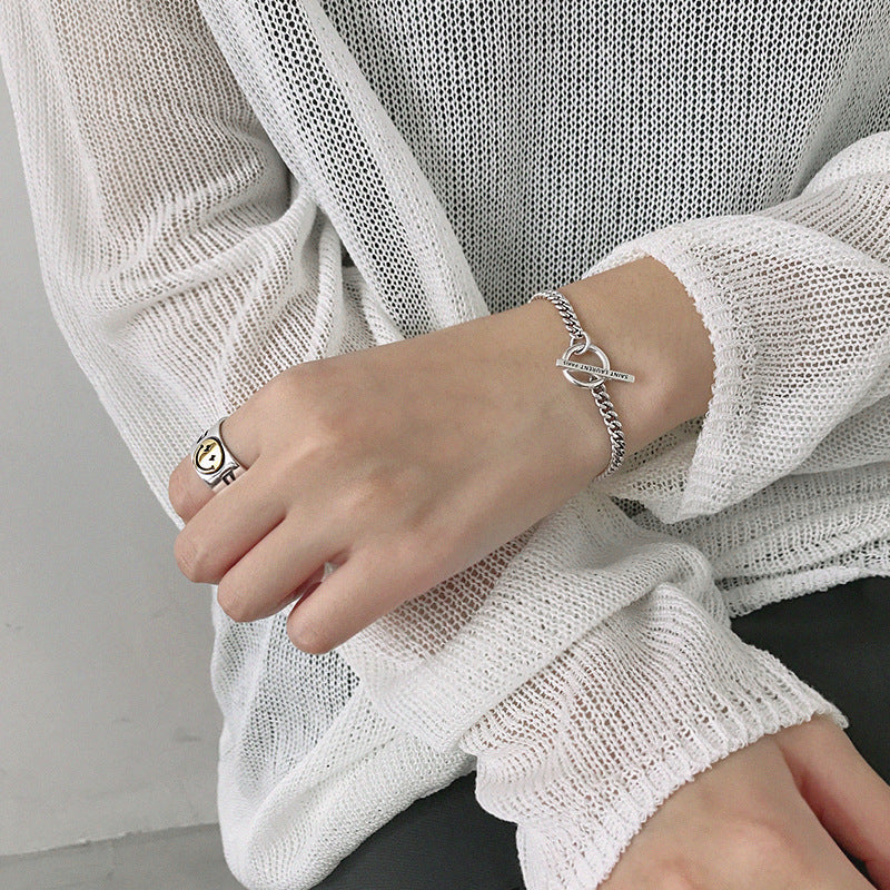 Lovcia 925 Sterling Silver Bracelet Adjustable 165 175mm-Bracelets-17.5cm-17.5cm