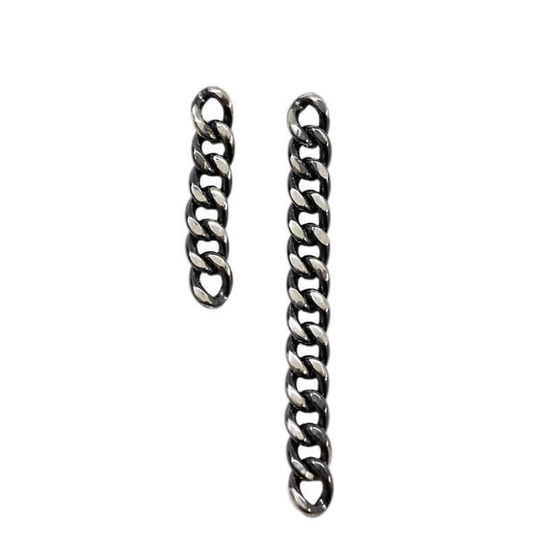 Lovcia 925 Sterling Silver Dangling Earrings Chain 4mm-Earrings-Vintage-Vintage