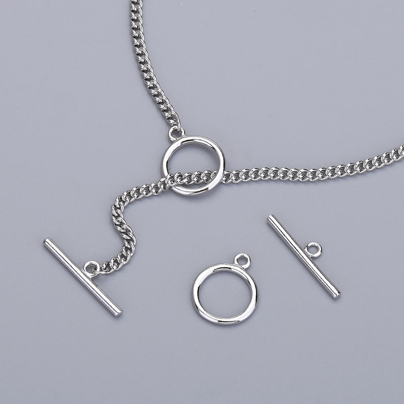 Lovcia 925 Sterling Silver End Caps Gold Plated Set-#2 & Rose Gold & Small Size-#2 & Rose Gold & Small Size