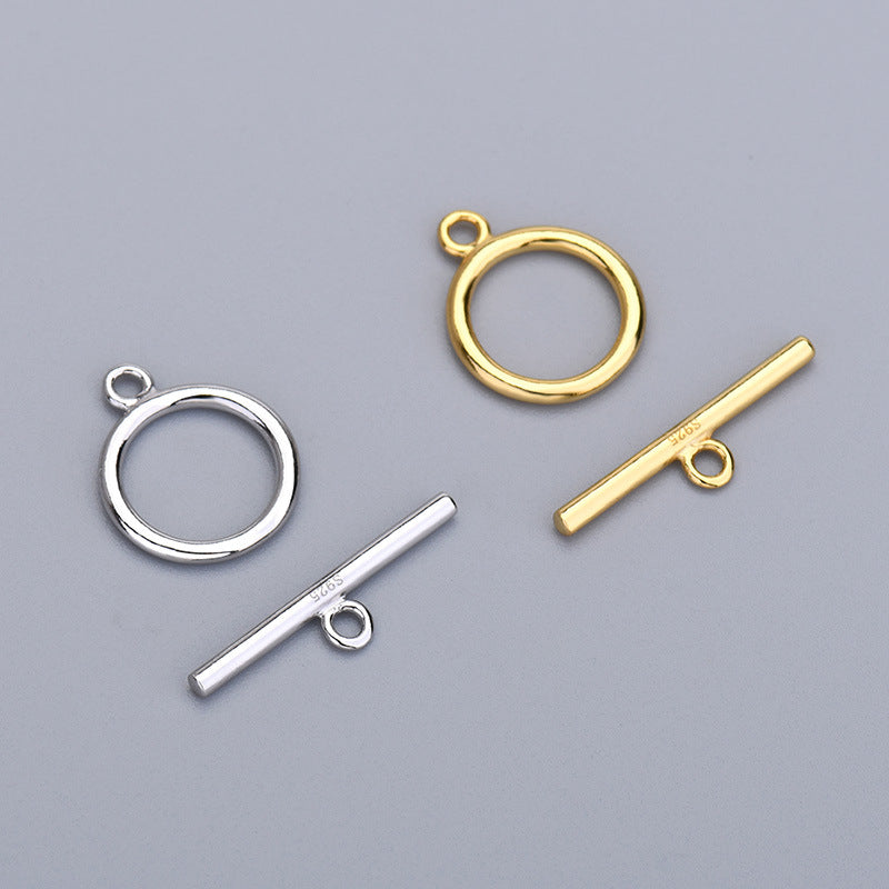 Lovcia 925 Sterling Silver End Caps Gold Plated Set-#2 & Rose Gold & Small Size-#2 & Rose Gold & Small Size