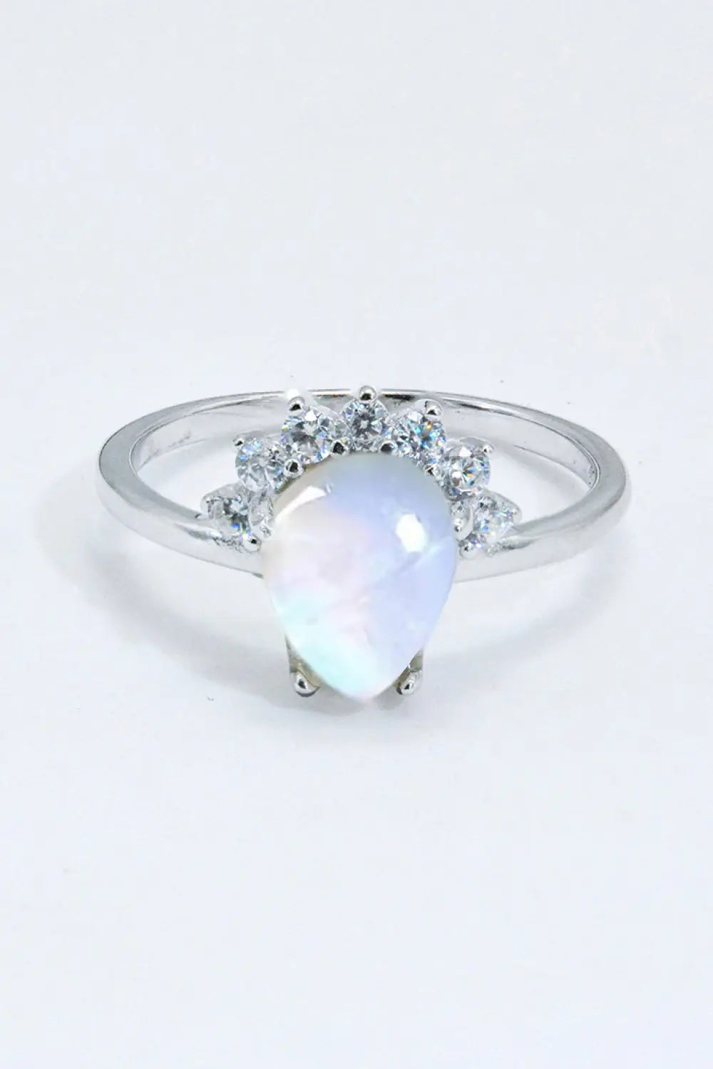 Lovcia 925 Sterling Silver Moonstone Ring-Rings-Moonstone-6-Moonstone