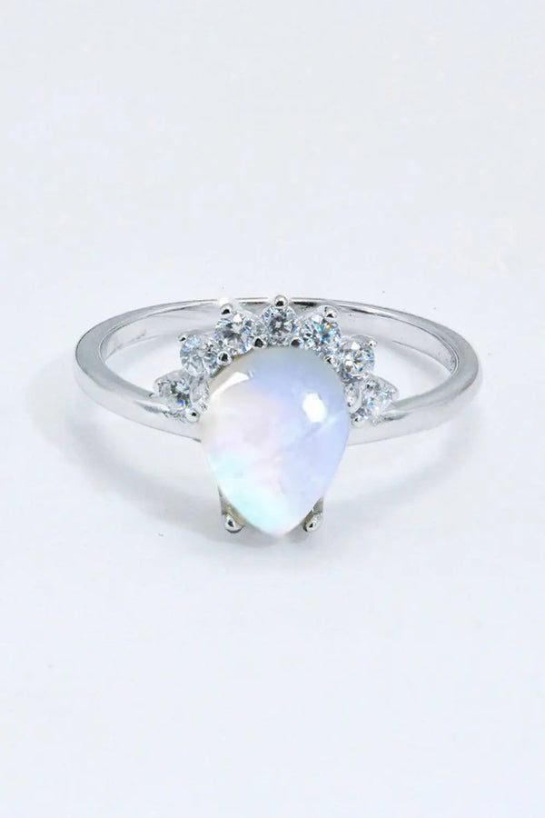 Lovcia 925 Sterling Silver Moonstone Ring-Rings-Moonstone-6-Moonstone