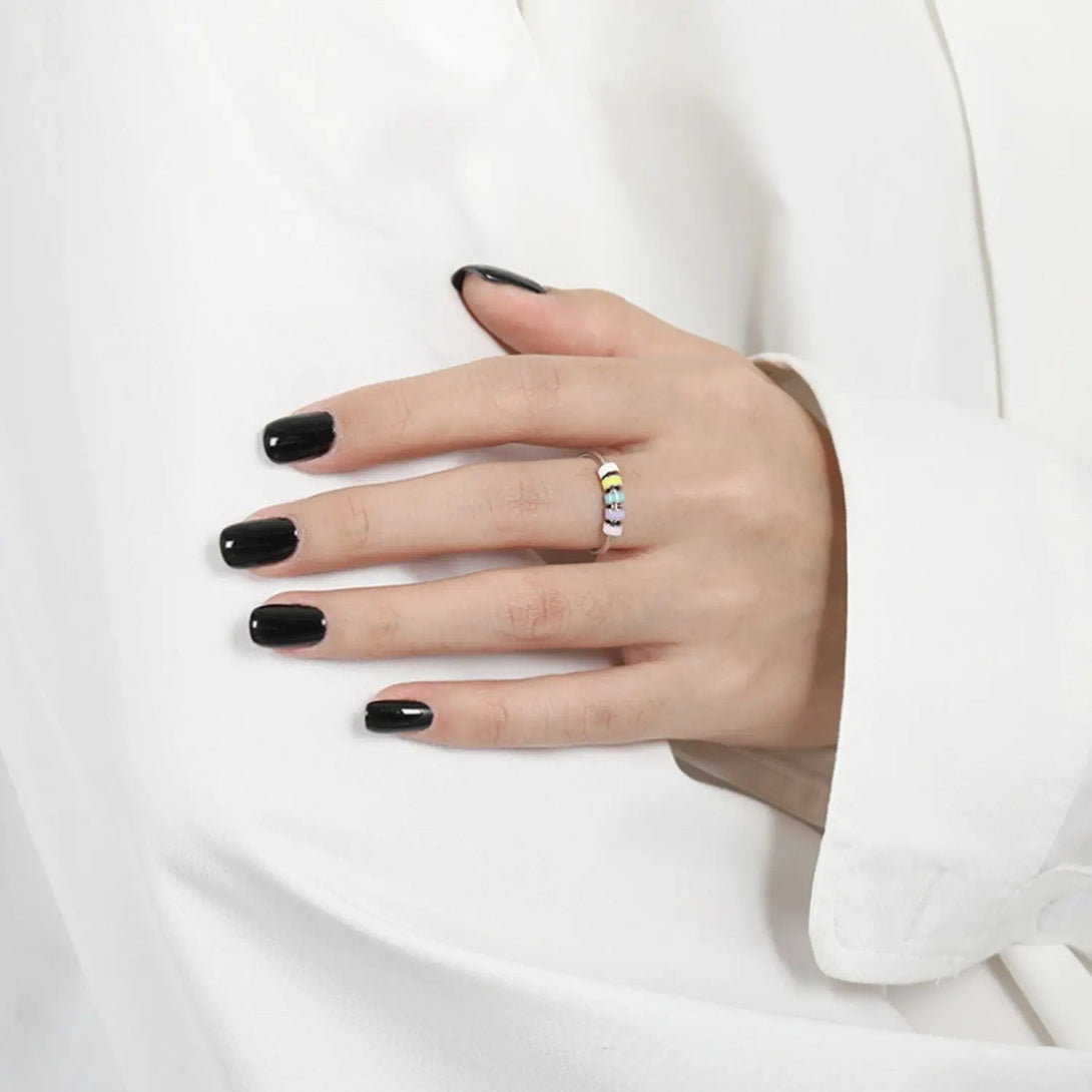 Lovcia 925 Sterling Silver Oil Drip Ring-Rings-Style A-7-Style A
