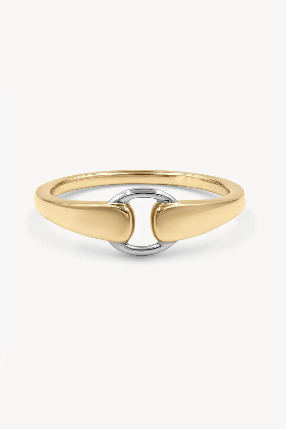 Lovcia 925 Sterling Silver Ring-Rings-Gold-One Size-Gold