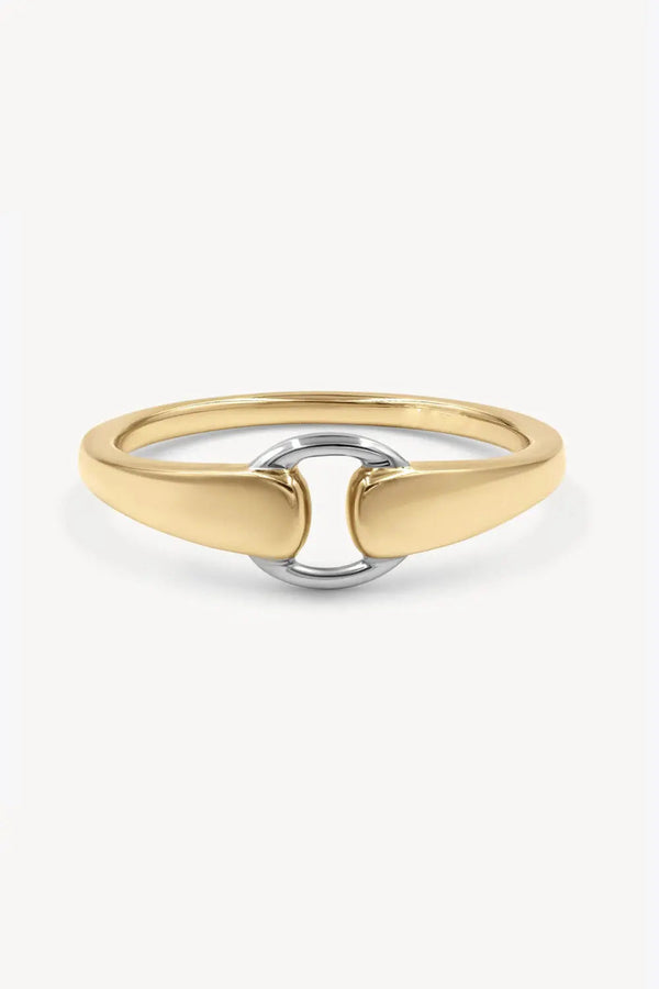 Lovcia 925 Sterling Silver Ring-Rings-Gold-One Size-Gold