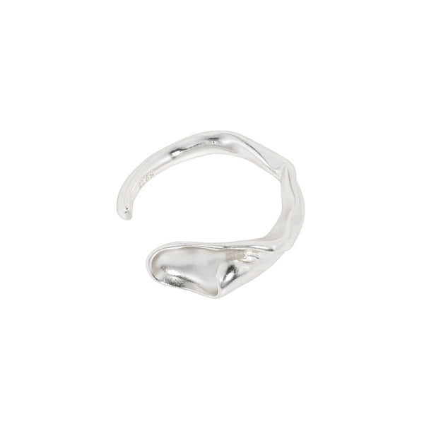Lovcia Adjustable 925 Silver Ring Gold Plated Calla Lily-Rings-Yellow Gold-Yellow Gold