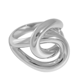 Lovcia Adjustable 925 Sterling Silver Cross Ring Gold-Rings-Silver-Silver