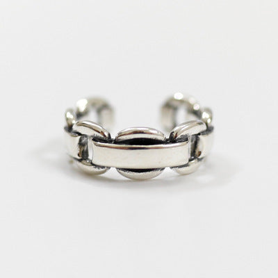 Lovcia Adjustable 925 Sterling Silver Geometry Ring-Rings-Vintage-Vintage