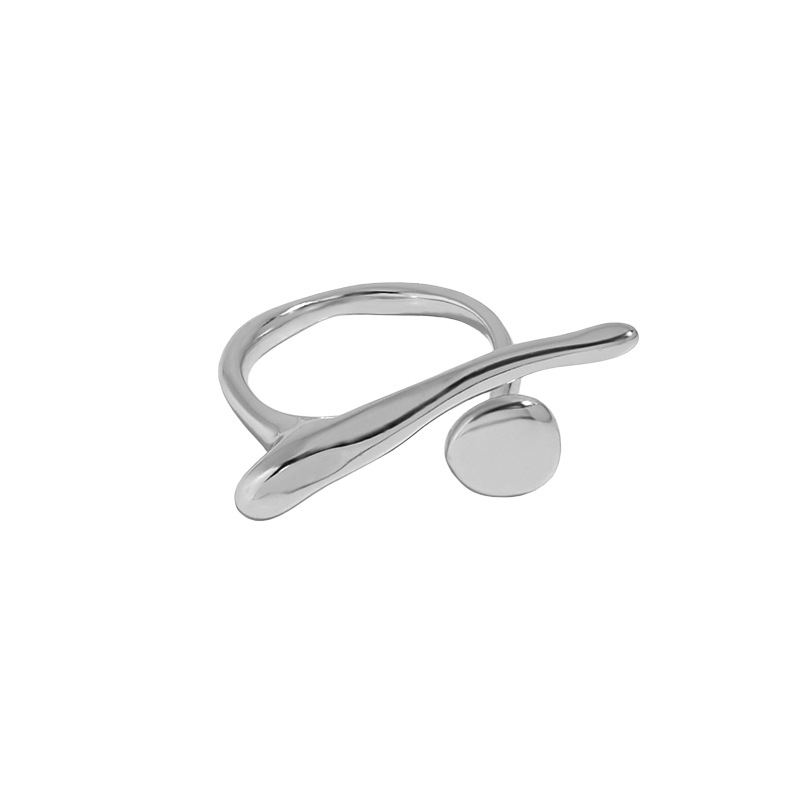 Lovcia Adjustable 925 Sterling Silver Ring Gold OT Shape-Rings-Yellow Gold-Yellow Gold