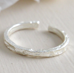 Lovcia Adjustable 925 Sterling Silver Ring Gold Plated-Rings-Silver-Silver