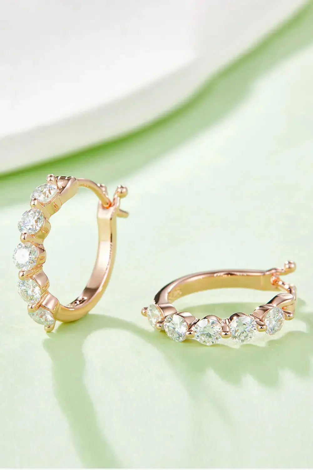 Lovcia Adored 1 Carat Moissanite 925 Sterling Silver Earrings-Earrings-Silver-One Size-Silver