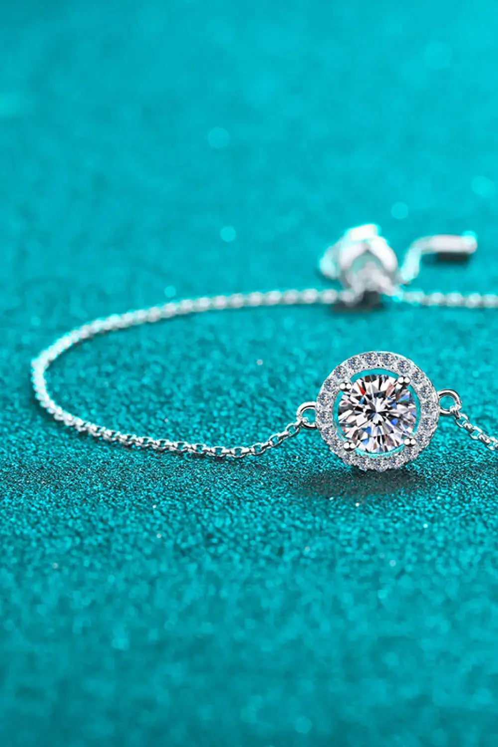 Lovcia Adored All For Fun 1 Carat Moissanite Bracelet-Bracelets-Silver-One Size-Silver