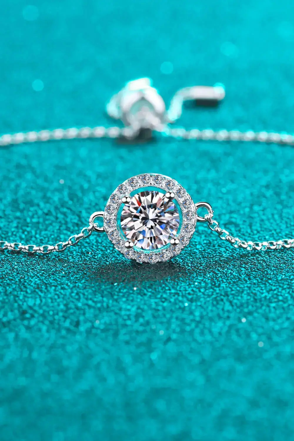 Lovcia Adored All For Fun 1 Carat Moissanite Bracelet-Bracelets-Silver-One Size-Silver