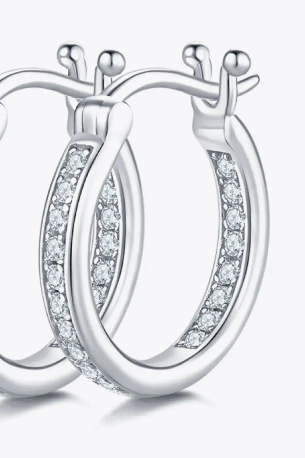 Lovcia Adored Moissanite 925 Sterling Silver Earrings-Earrings-Gold-One Size-Gold
