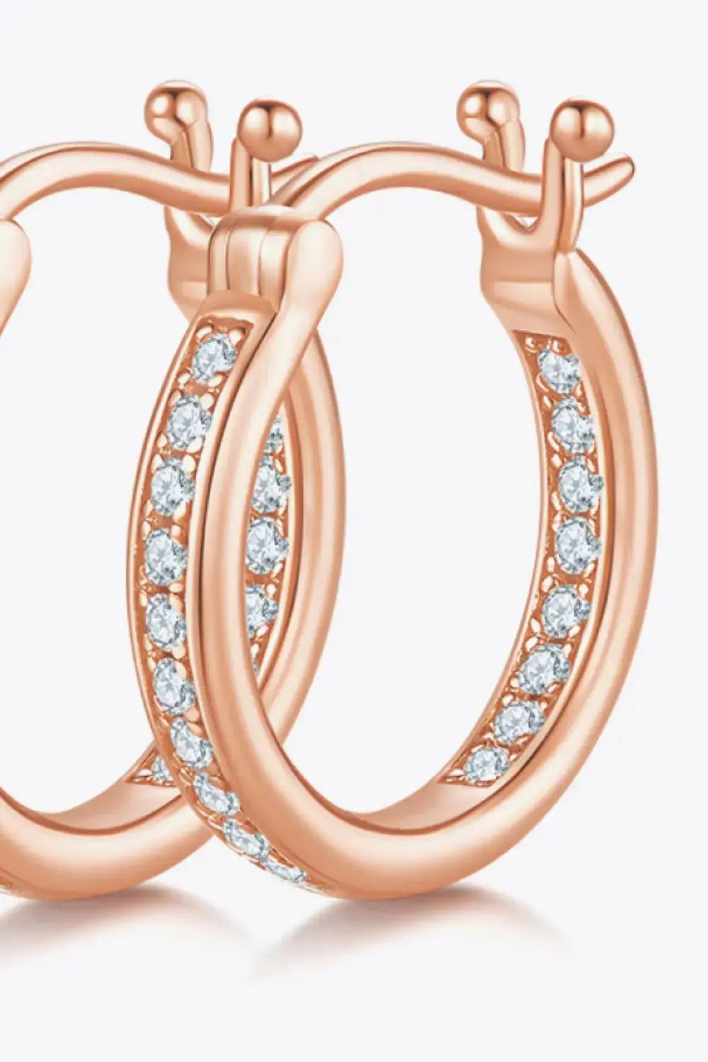 Lovcia Adored Moissanite 925 Sterling Silver Earrings-Earrings-Gold-One Size-Gold