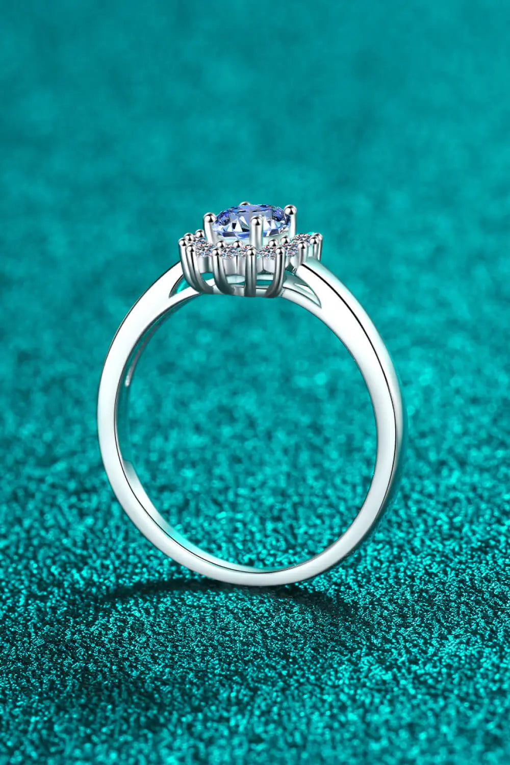Lovcia Adored On My Own Moissanite Ring-Rings-Cobalt Blue-4-Cobalt Blue