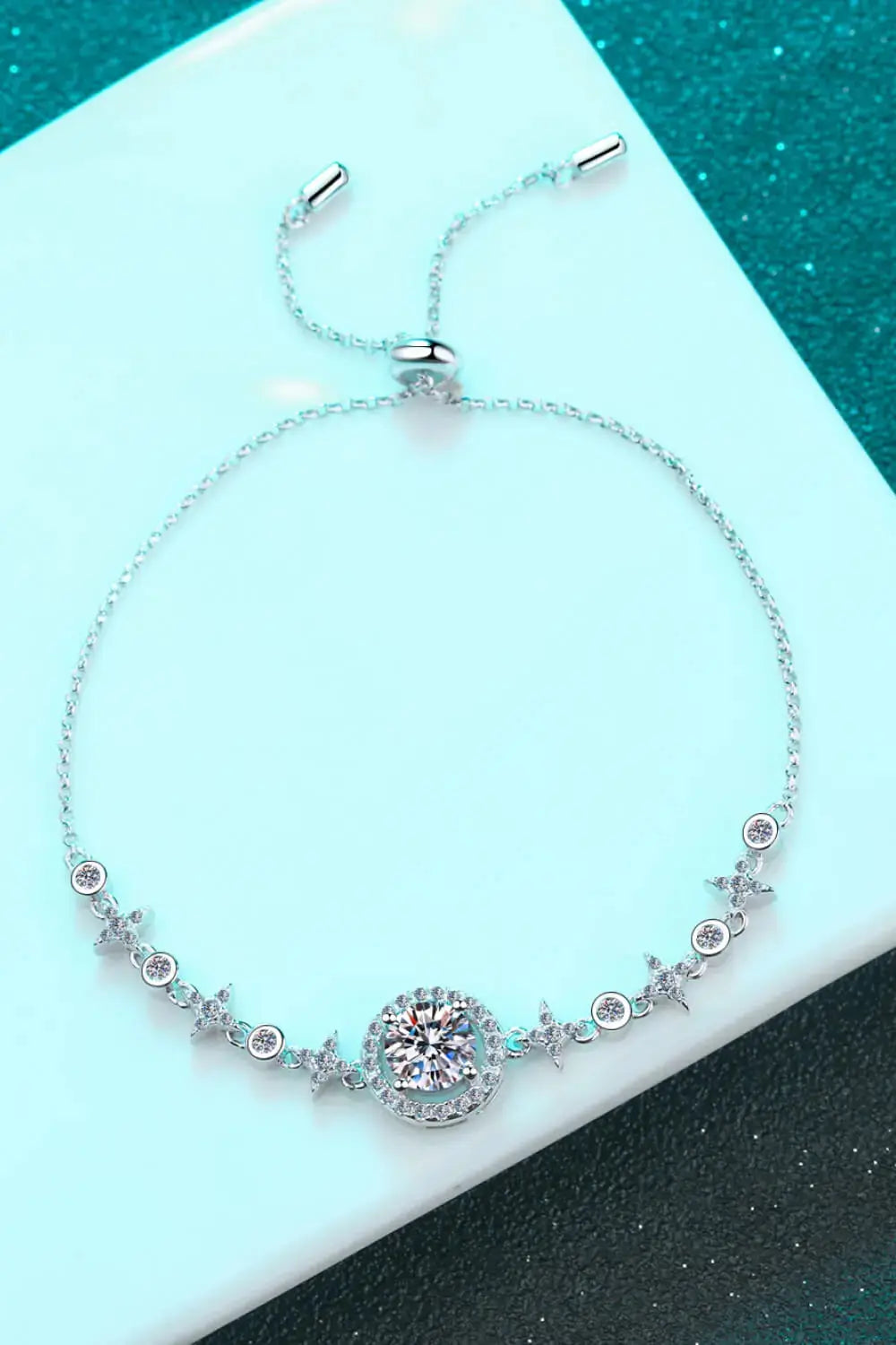 Lovcia Adored Show You The Way Moissanite Bracelet-Bracelets-Silver-One Size-Silver