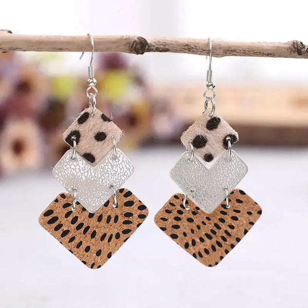 Lovcia Alloy Drop Earrings-Earrings-Sand-One Size-Sand