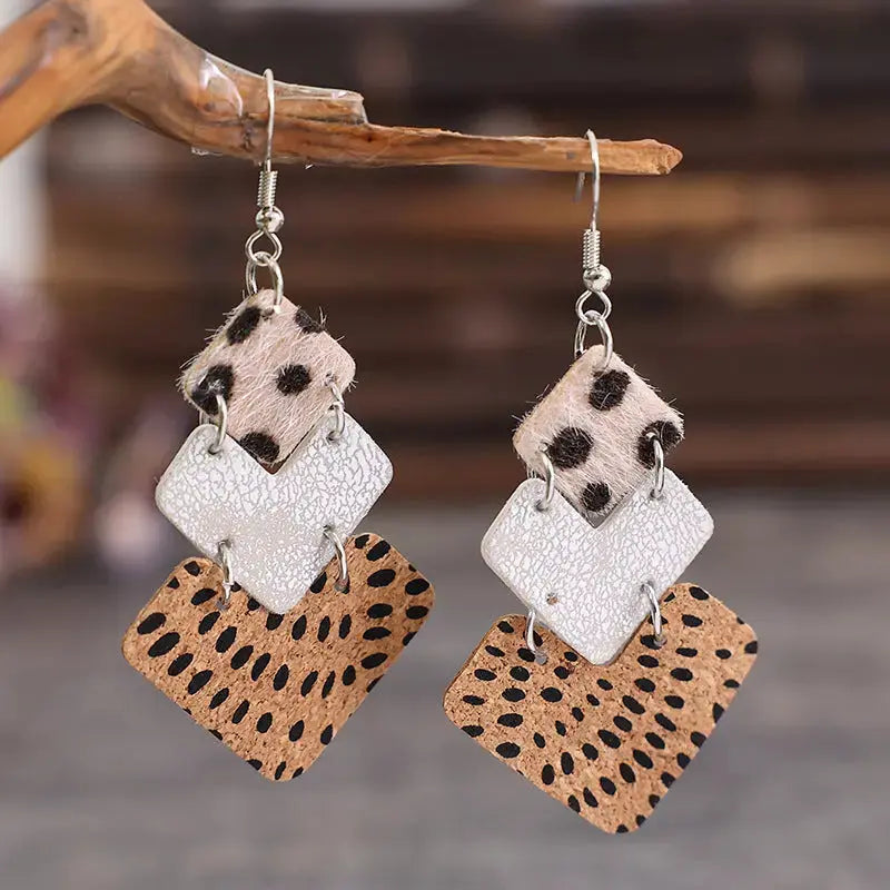Lovcia Alloy Drop Earrings-Earrings-Sand-One Size-Sand
